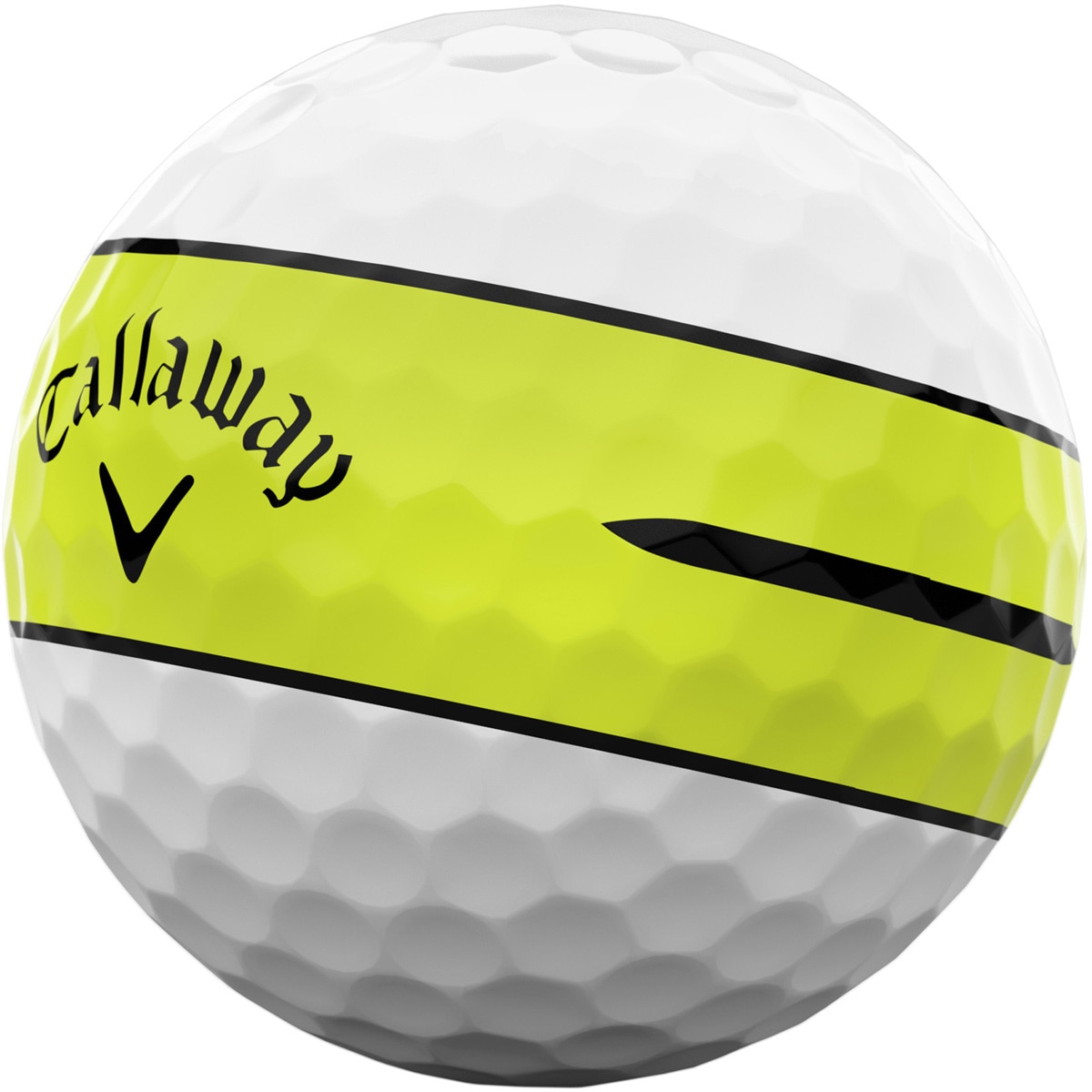 CHROME TOUR X 360 イエローストライプ ボール(ボール（新品）)|CHROME