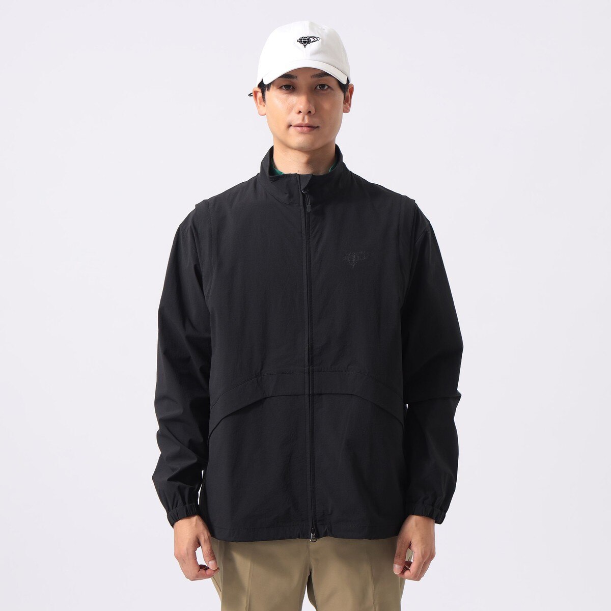ORANGE LABEL 2WAY ストレッチ リップストップブルゾン(アウター