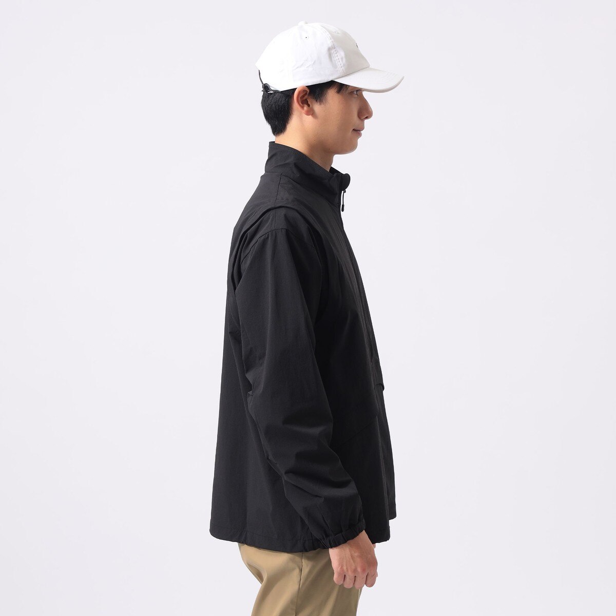 ORANGE LABEL 2WAY ストレッチ リップストップブルゾン(アウター