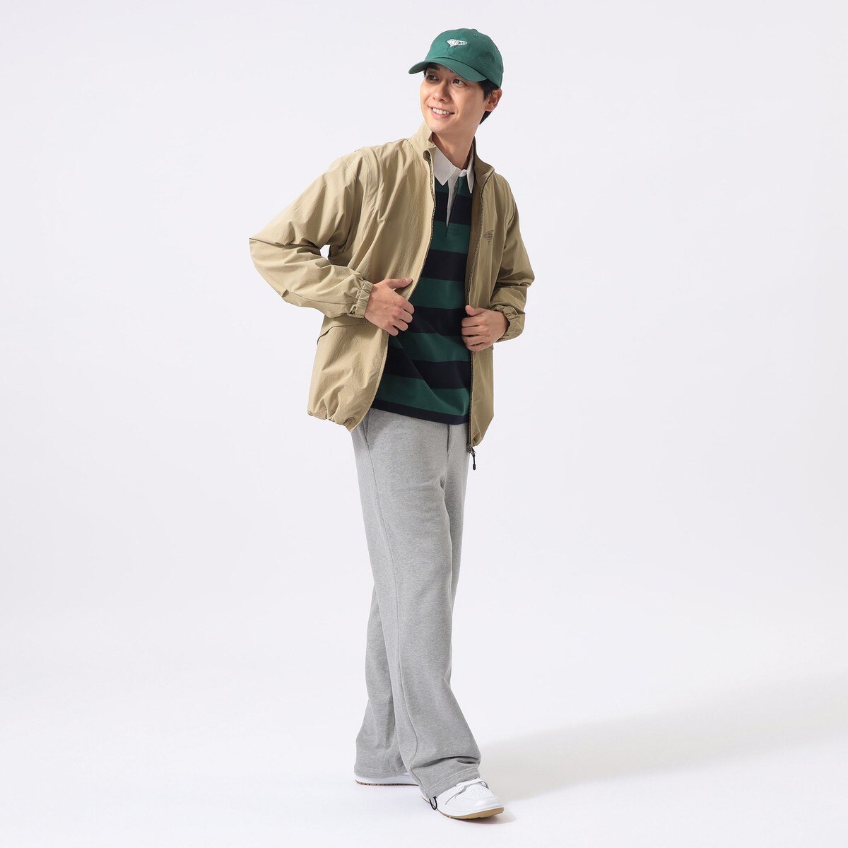 ORANGE LABEL 2WAY ストレッチ リップストップブルゾン(アウター