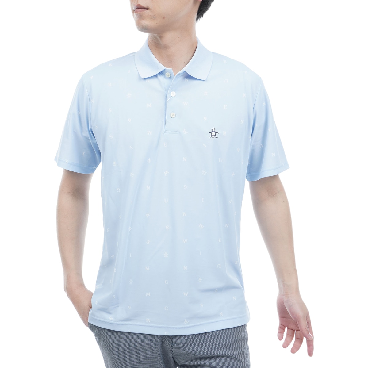 アウトレット】SEASON COLLECTION ストレッチ 飛び柄プリント 半袖