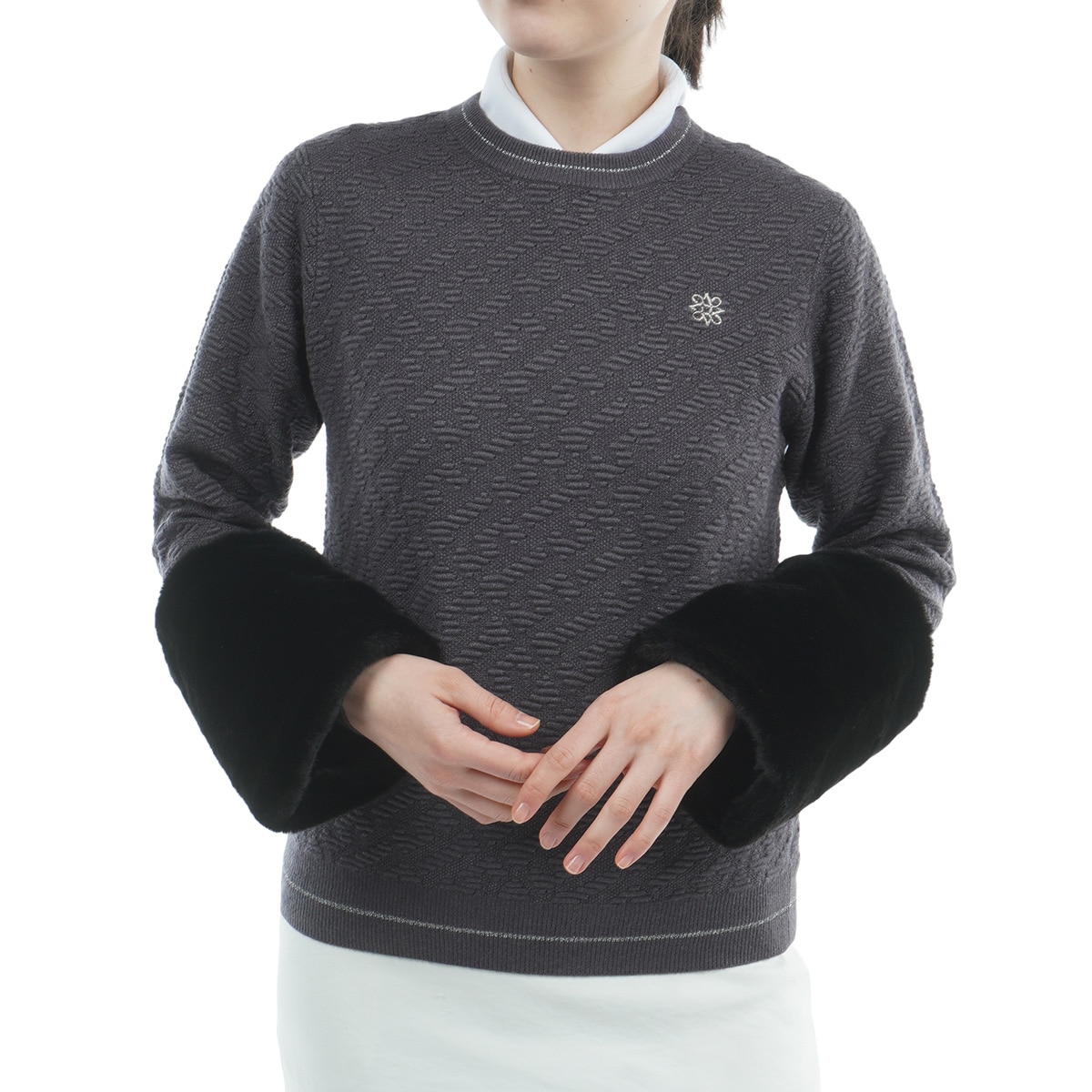 セール・アウトレット】モノグラムプルオーバーセーター レディス(中間