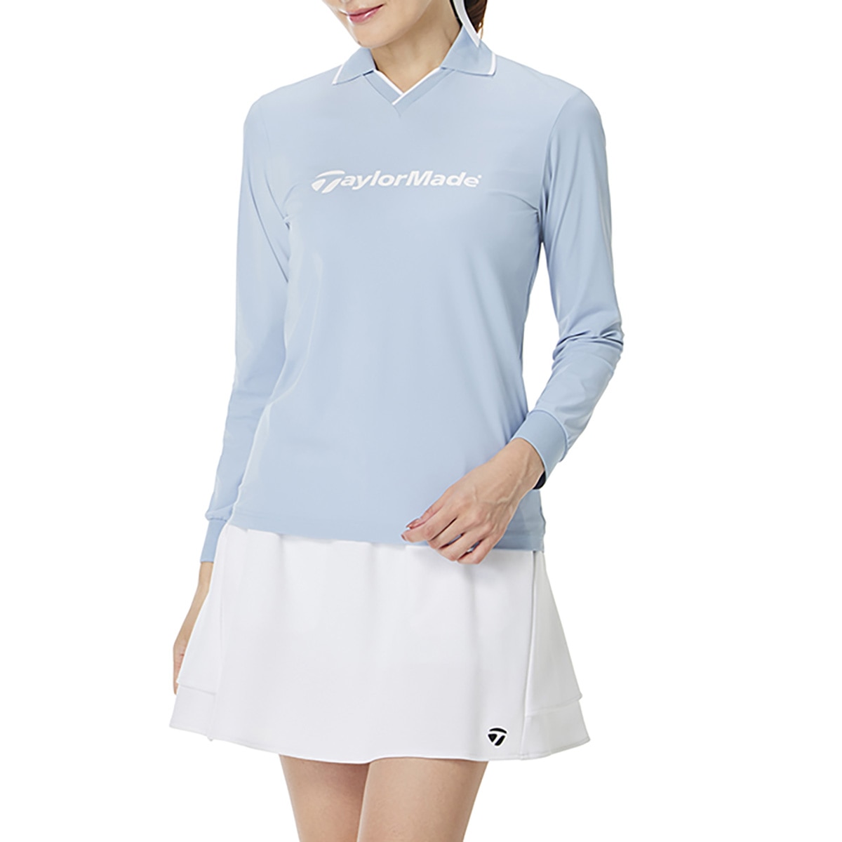 ストレッチ スキッパー長袖シャツ レディス(長袖シャツ・ポロシャツ