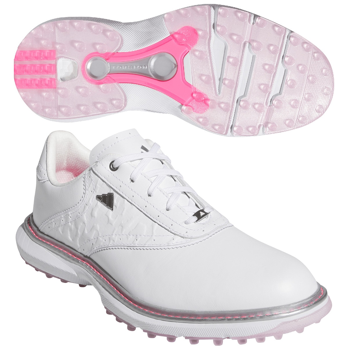 新品未使用 アディダス ゴルフシューズ レディース 24cm MC70 SL シューズ レディス(【女性】シューズ)|Adidas(アディダス