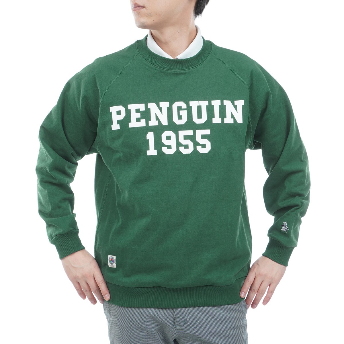 1955 グラフィック クルーネックスウェットシャツ(中間着(セーター