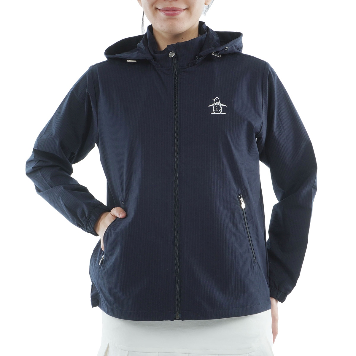 ストレッチ エンボスブルゾン レディス(アウター(ブルゾン、ウインド