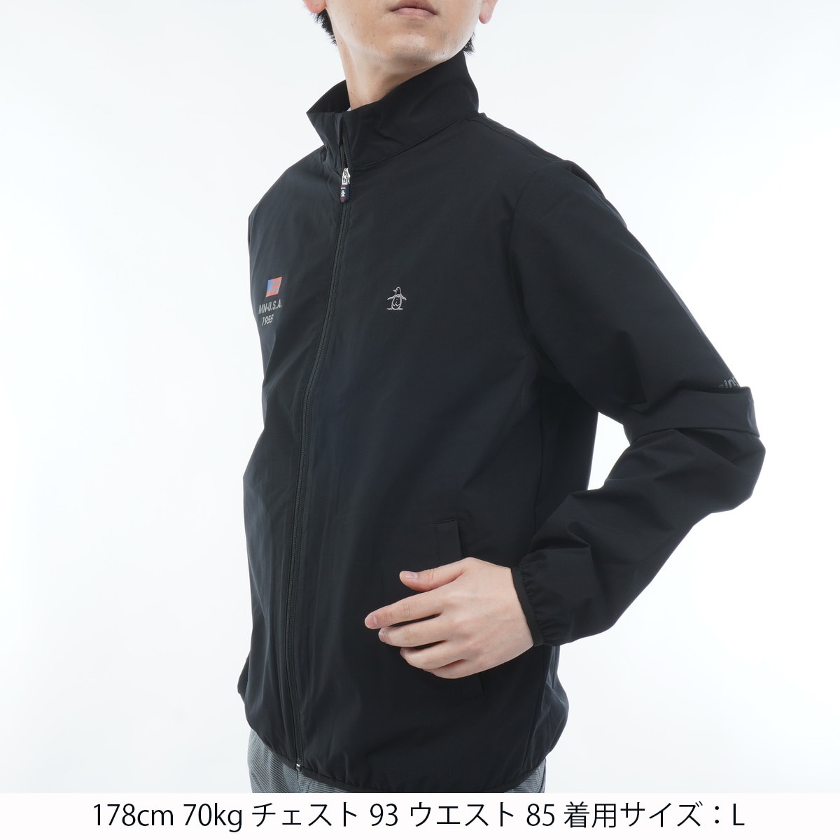 ストレッチ 2WAY ディタッチャブルブルゾン(アウター(ブルゾン