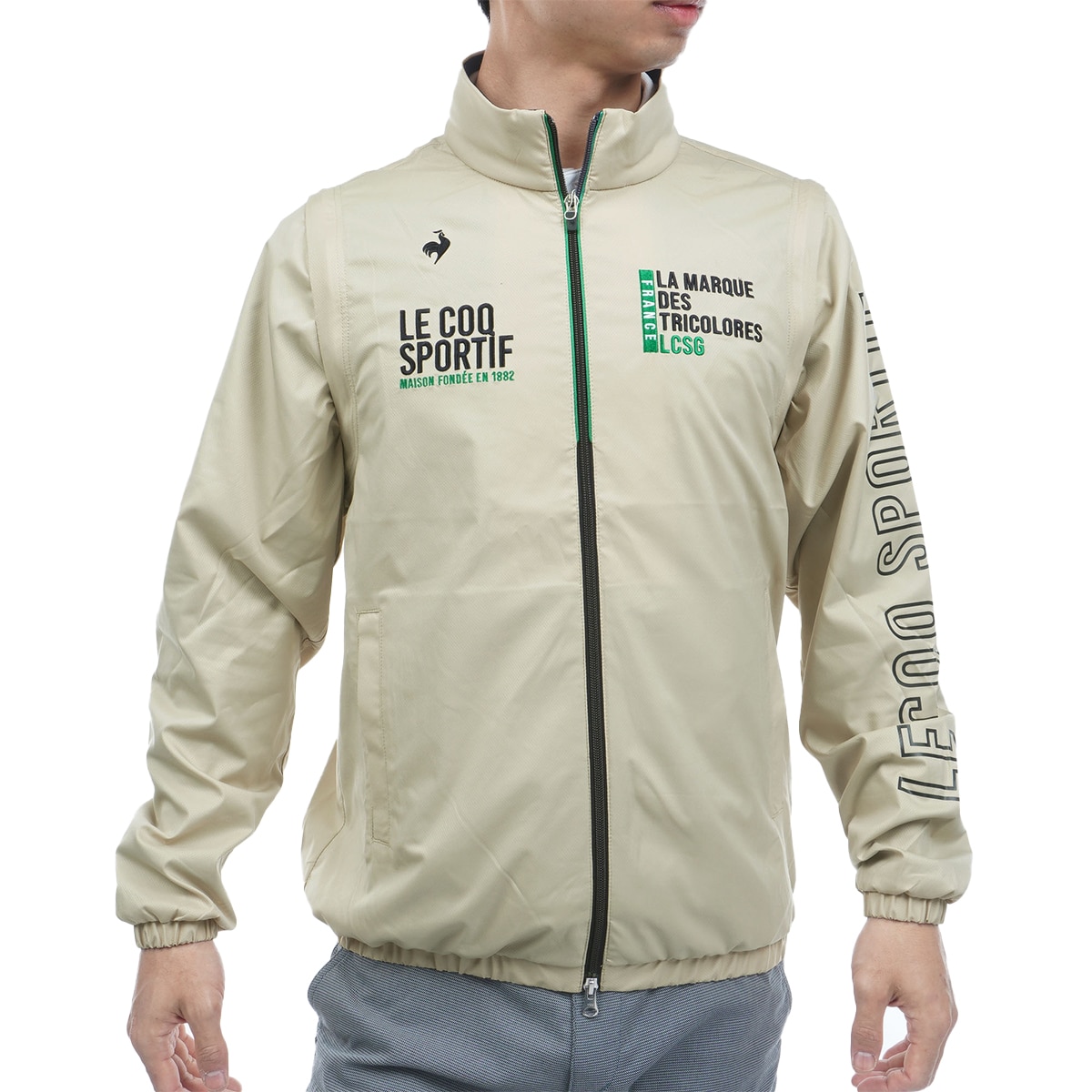 ストレッチ 2WAY ベンチレーションブルゾン(アウター(ブルゾン
