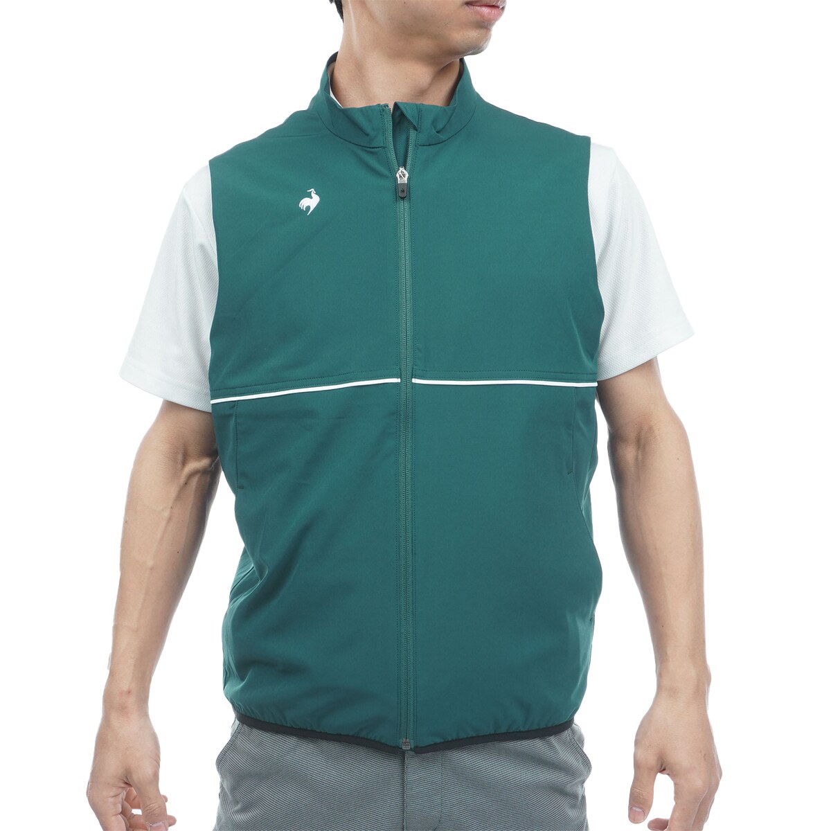 ストレッチ 花粉対策アウターベスト(ベスト)|Le coq sportif GOLF