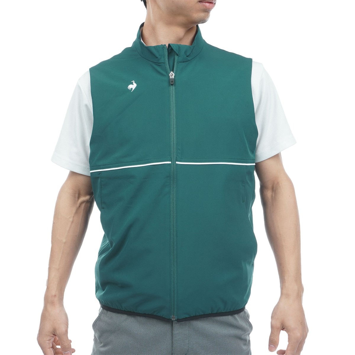 ストレッチ 花粉対策アウターベスト(ベスト)|Le coq sportif GOLF