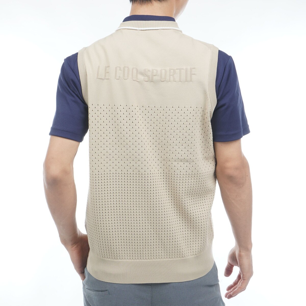 ウォッシャブルVネックニットベスト(ベスト)|Le coq sportif GOLF