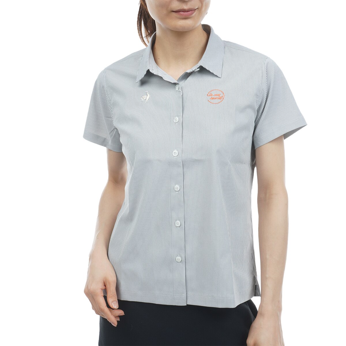 ストレッチ フルボタン半袖シャツ レディス(半袖シャツ・ポロシャツ