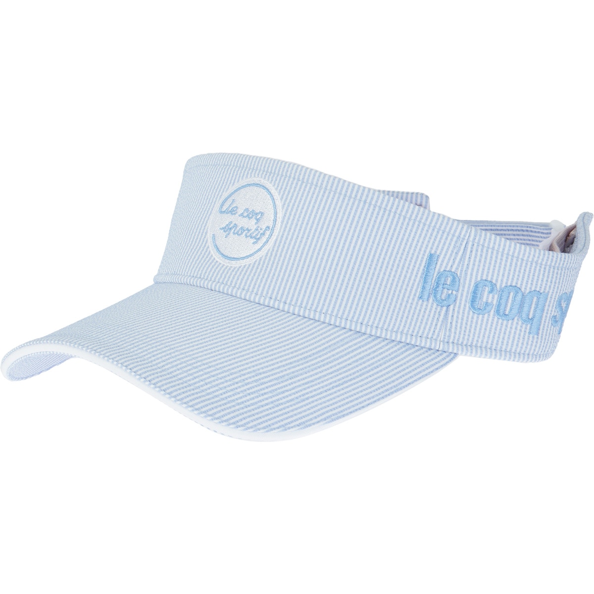 ストライプ柄サンバイザー レディス(【女性】バイザー)|Le coq sportif