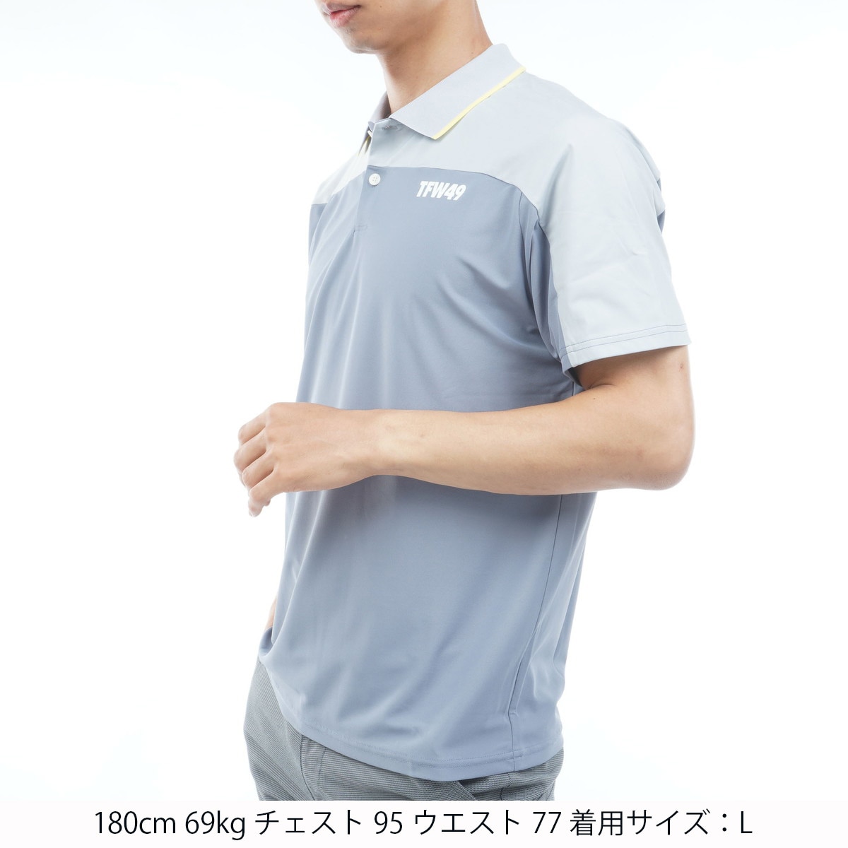 ストレッチ サイドメッシュ半袖ポロシャツ(半袖シャツ・ポロシャツ