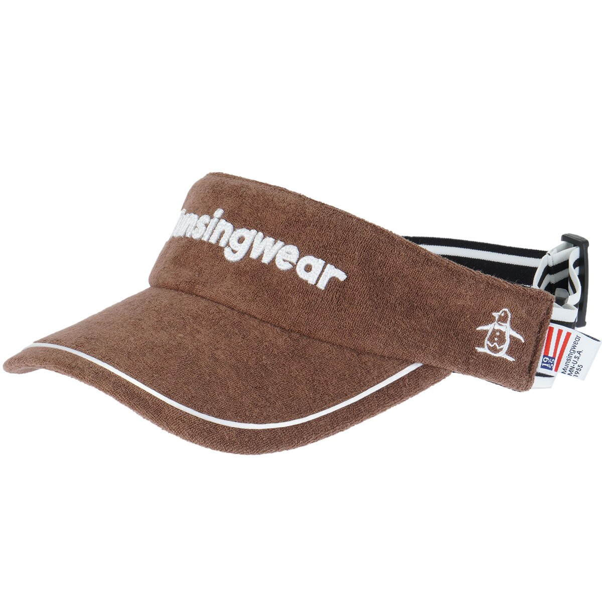 ストレッチ ロゴデザインサンバイザー レディス(【女性】バイザー