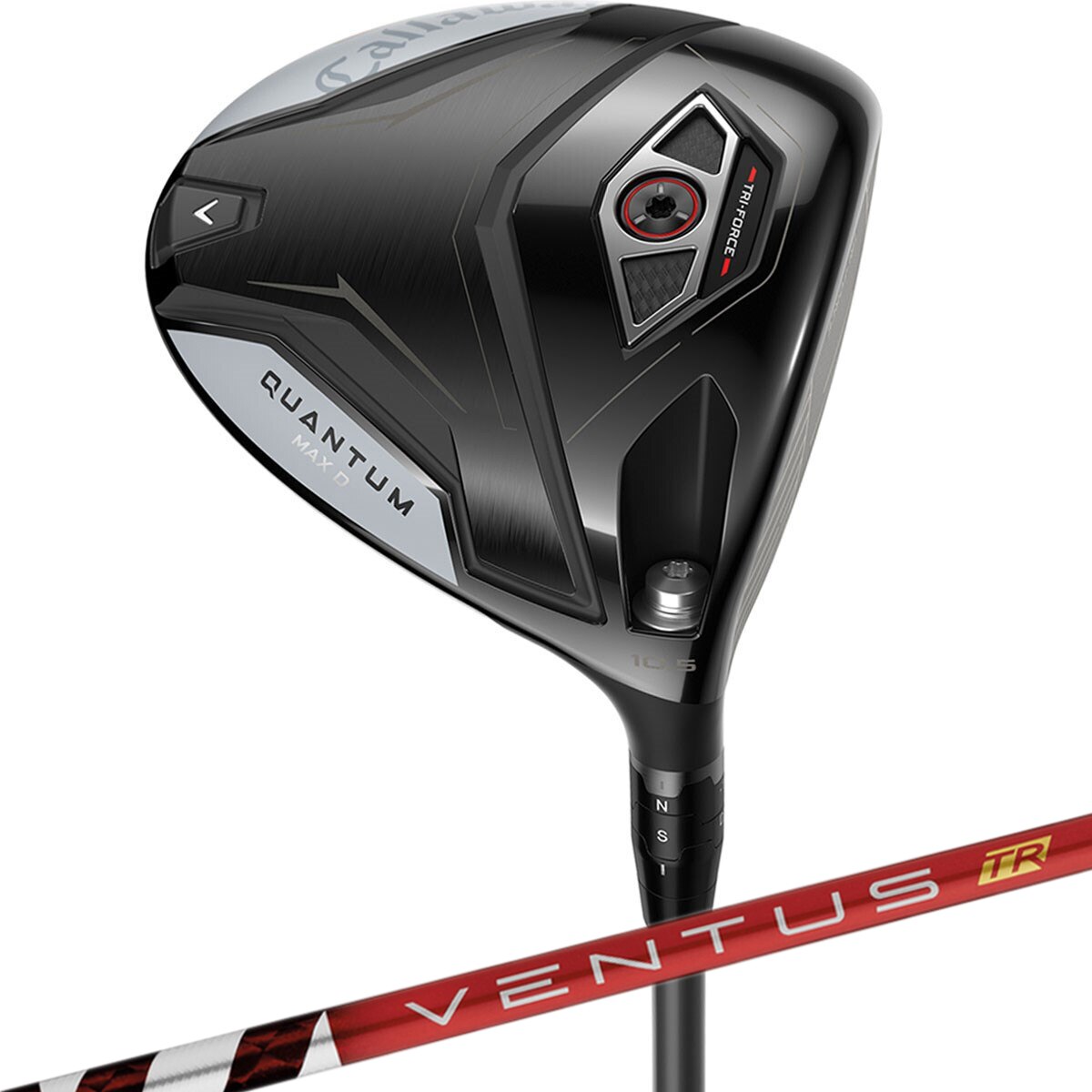 QUANTUM MAX D ドライバー VENTUS TR RED 5／6／7 レフティ(ドライバー