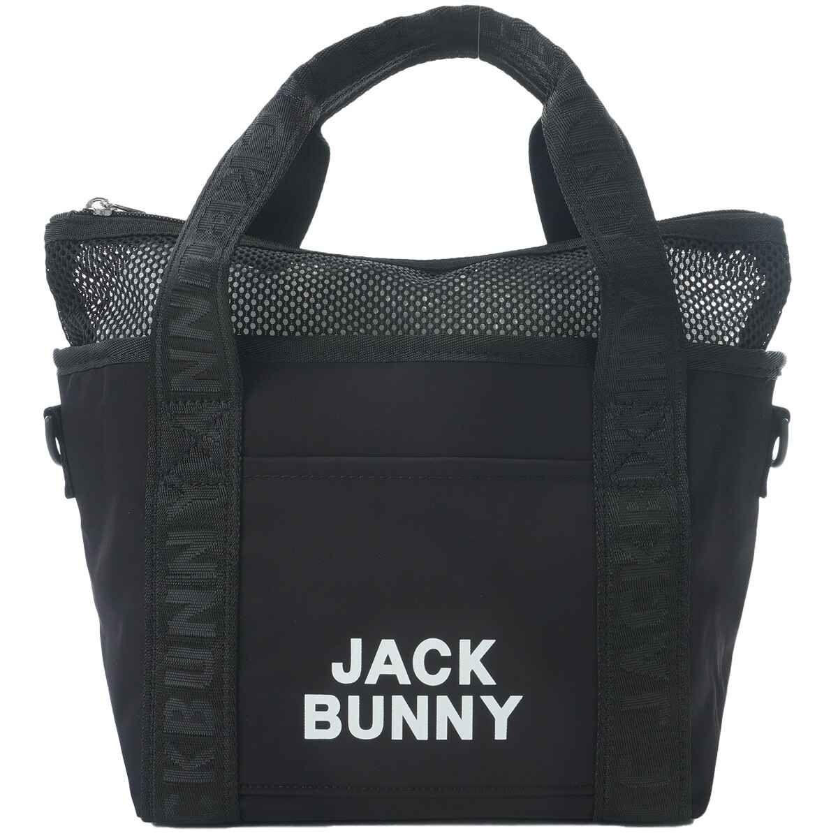 ジャックバニー　カートバッグ　ラウンドバッグ　トートバッグ　ゴルフ　黒　ロゴ ロゴテープカートバッグ(ラウンドバッグ)|Jack Bunny!!(ジャックバニー