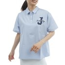 吸水速乾 ストライプ ストレッチ半袖ポロシャツ