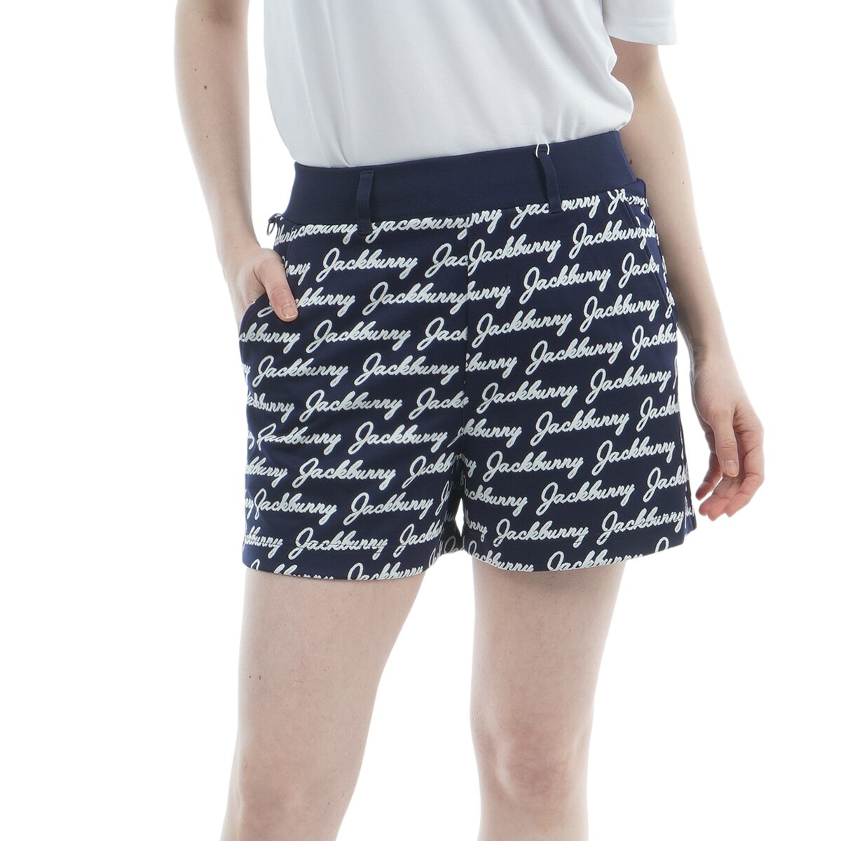 ロゴジャカード ショートパンツ レディス(ハーフパンツ)|Jack Bunny