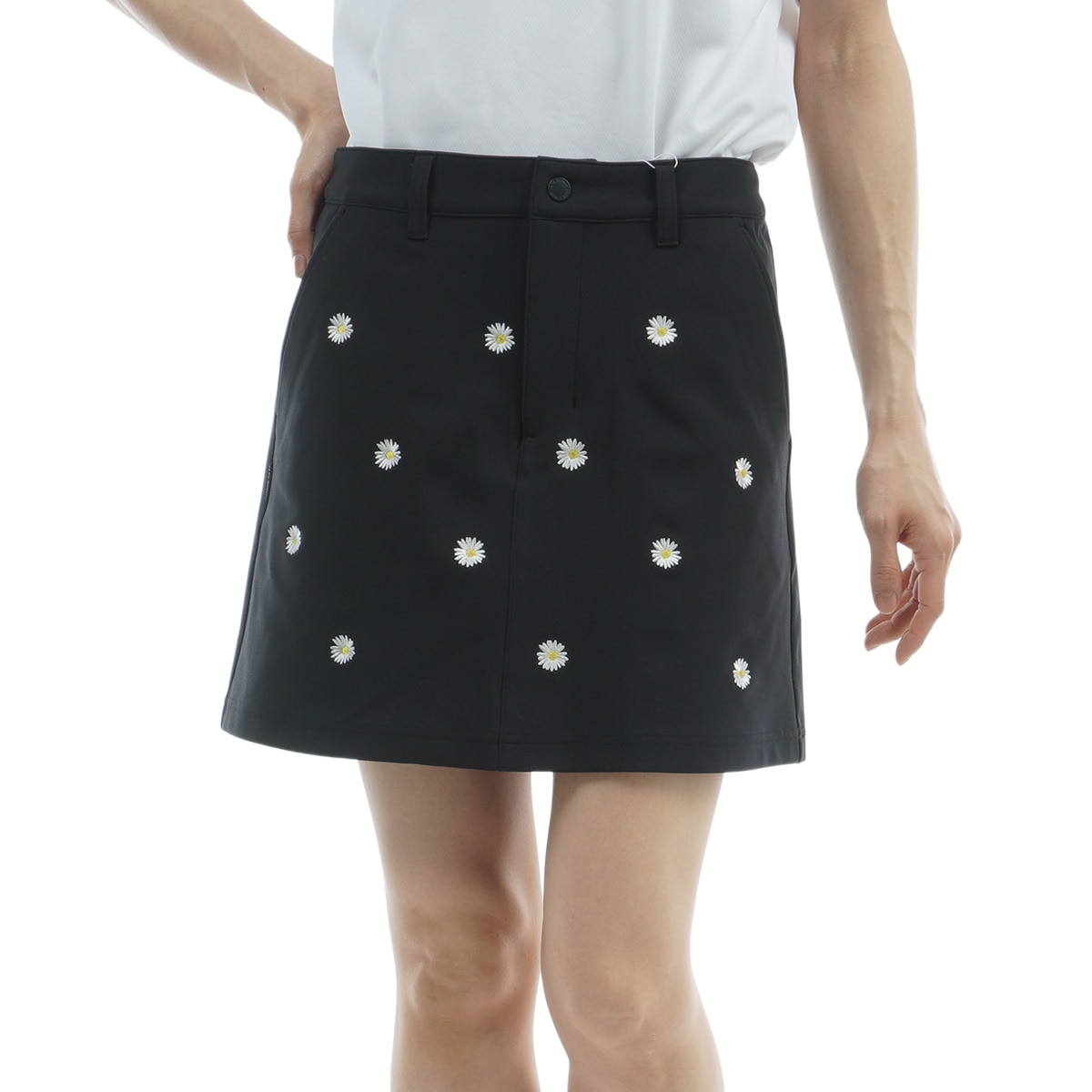 グリッドストレッチ Flower スカート レディス(スカート)|Jack Bunny