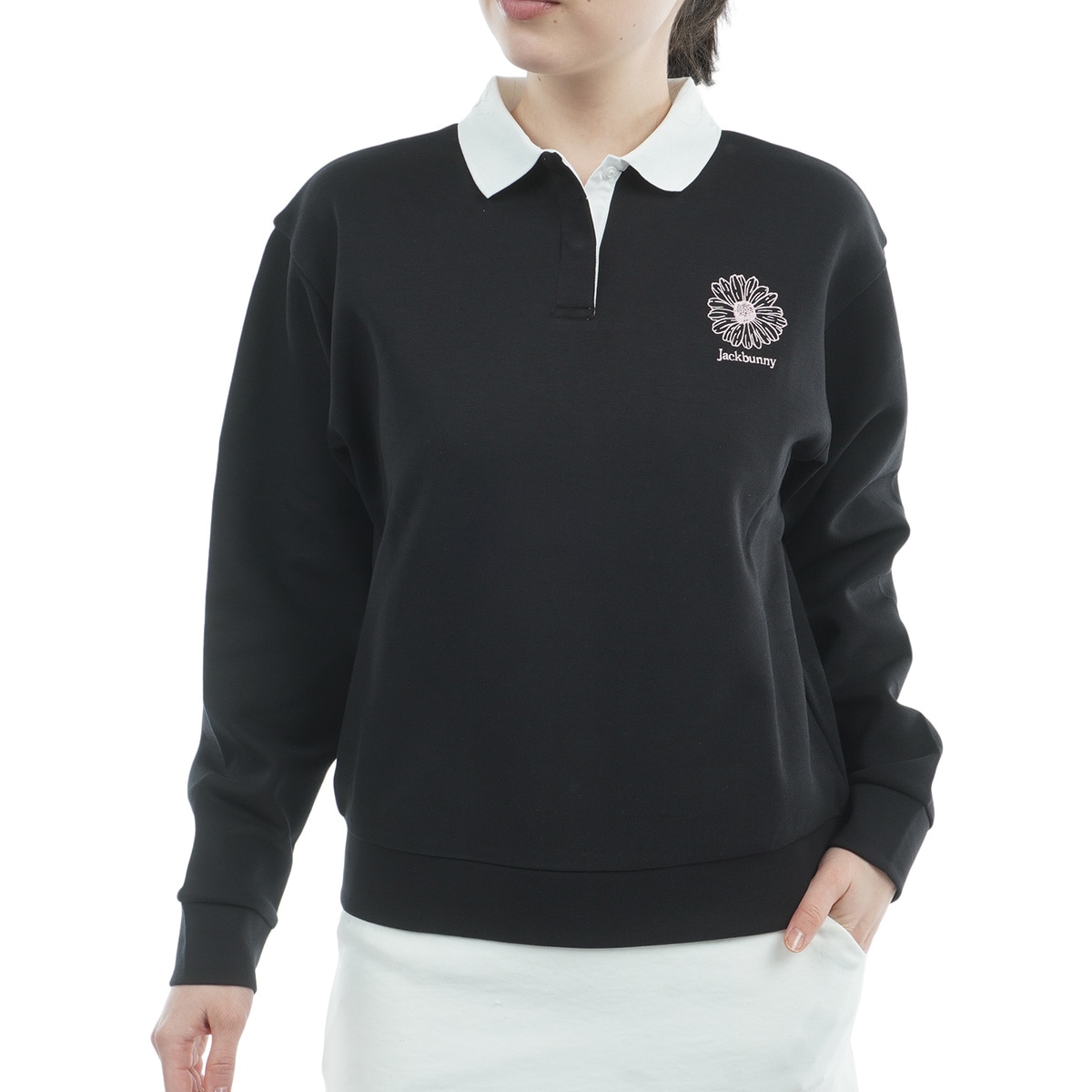 ハイゲージダブルフェイス 長袖ポロシャツ レディス(長袖シャツ