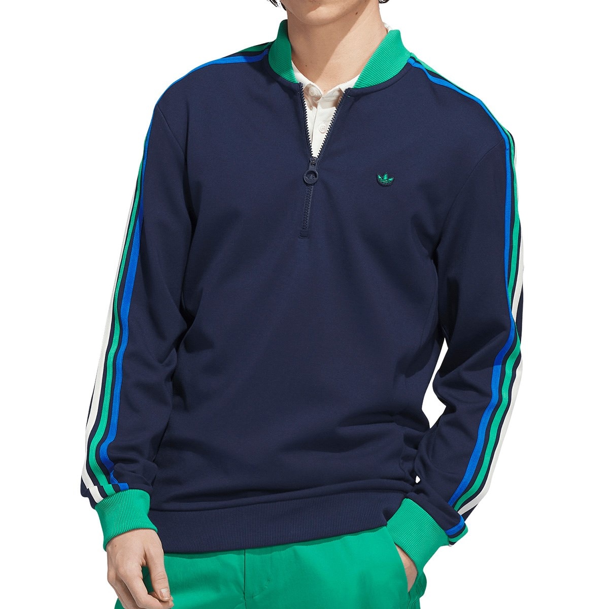 ストレッチ 3st ハーフジップ スウェット(中間着(セーター、トレーナー