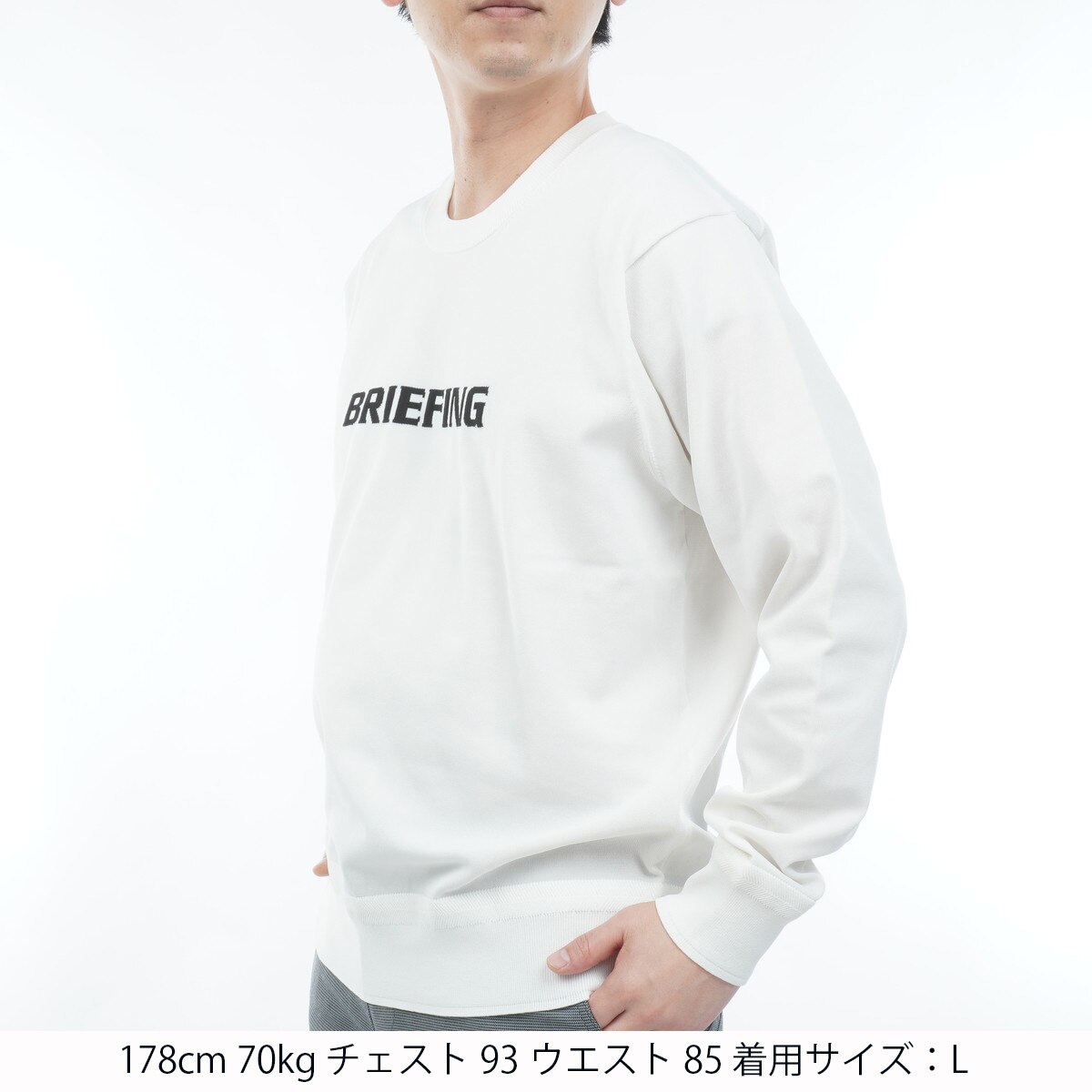 WR クルーネックセーター(中間着(セーター、トレーナー))|BRIEFING