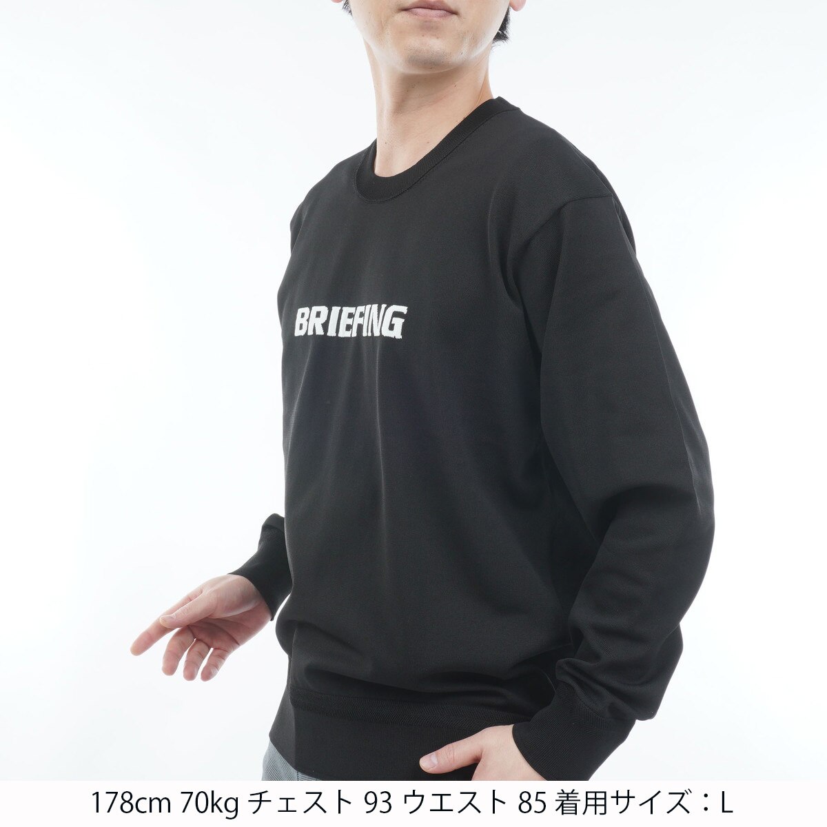 WR クルーネックセーター(中間着(セーター、トレーナー))|BRIEFING