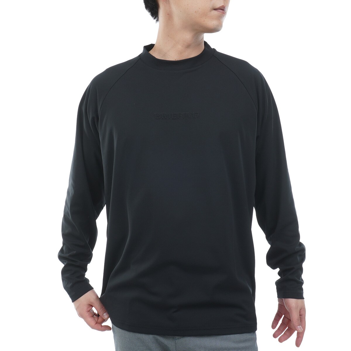 STITCHED 3Dロゴ RF ハイネック長袖シャツ(長袖シャツ・ポロシャツ