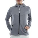 ストレッチ 3Dロゴ パーカー