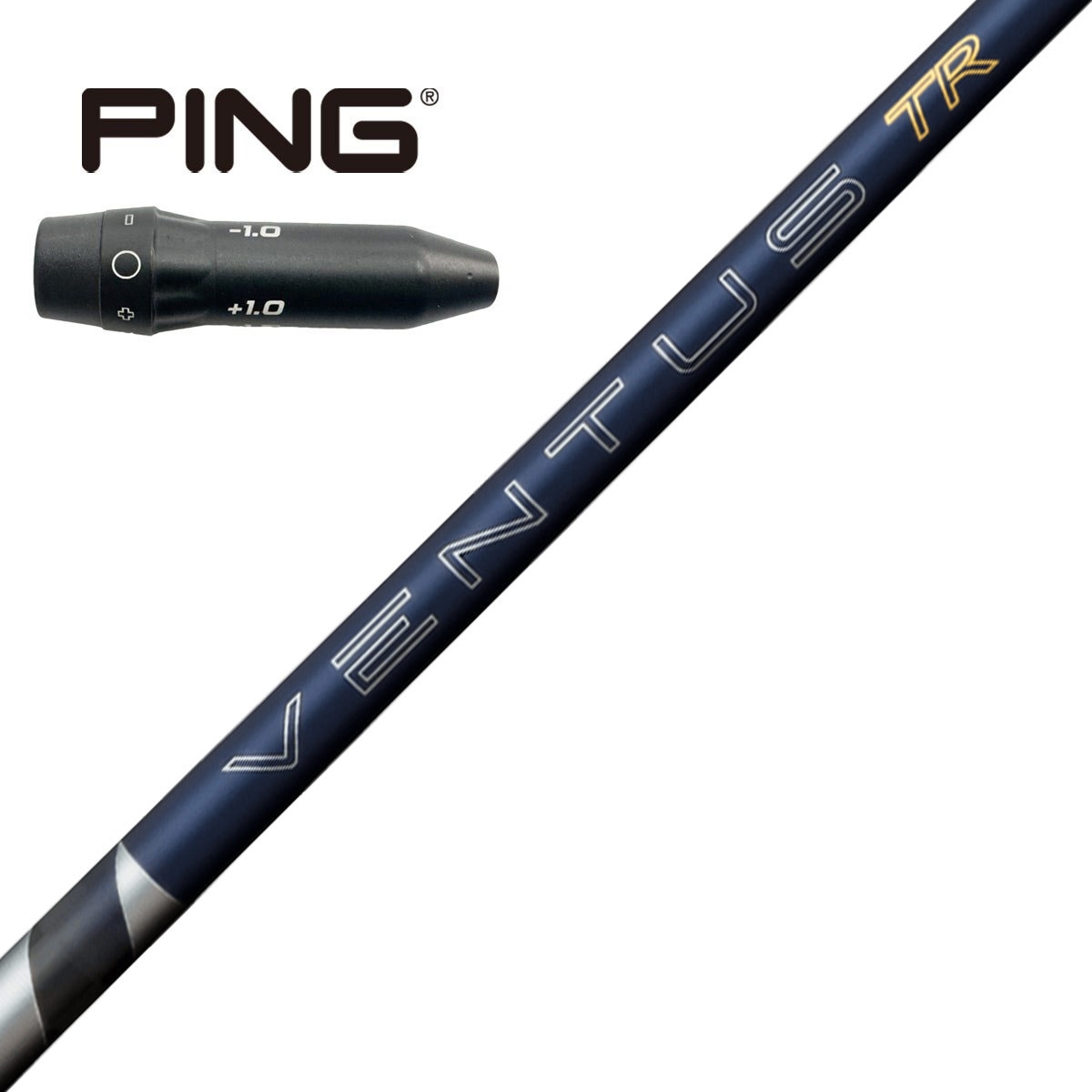 ピンドライバー用 26 VENTUS TR BLUE スリーブ付きシャフト(スリーブ