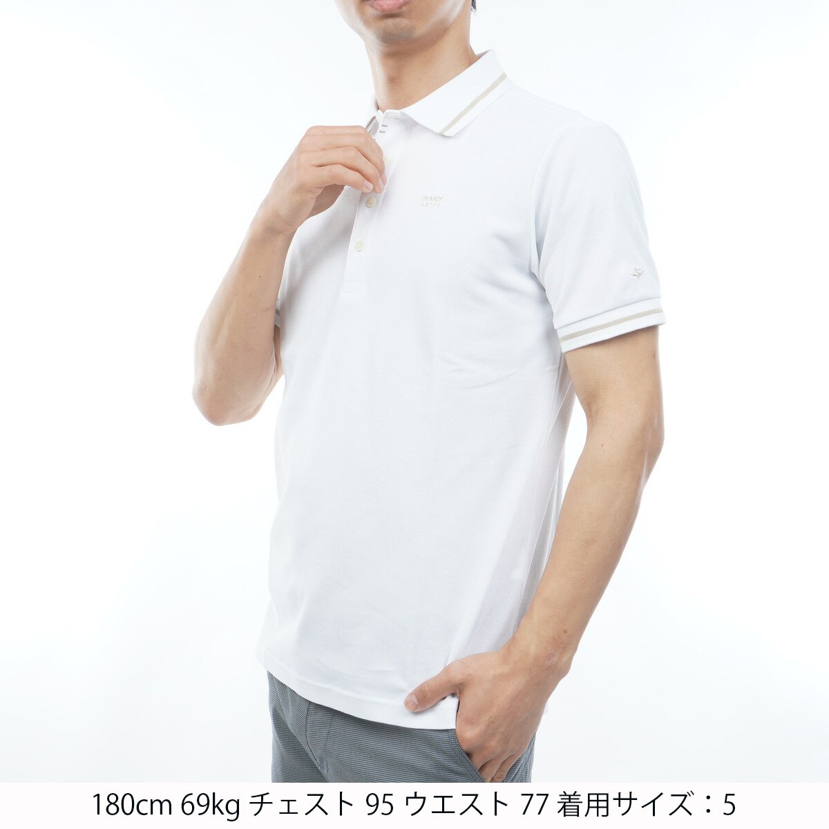 ビッグ裏鹿の子 半袖ポロシャツ(半袖シャツ・ポロシャツ)|PEARLY GATES