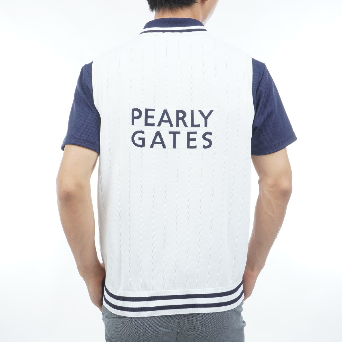 エンブレム ニットベスト(ベスト)|PEARLY GATES(パーリーゲイツ