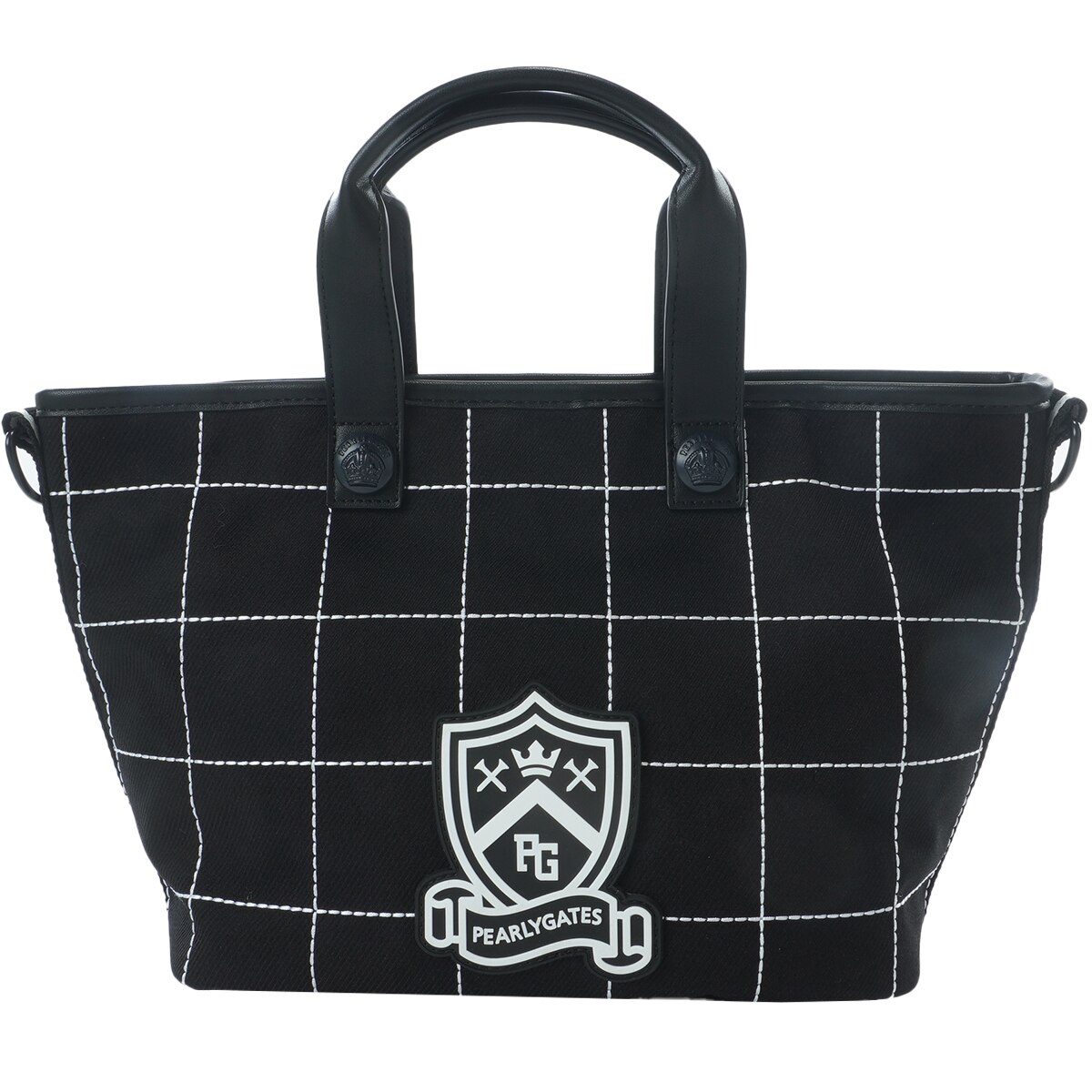 ウインドペン柄 カートバッグ(ラウンドバッグ)|PEARLY GATES(パーリー