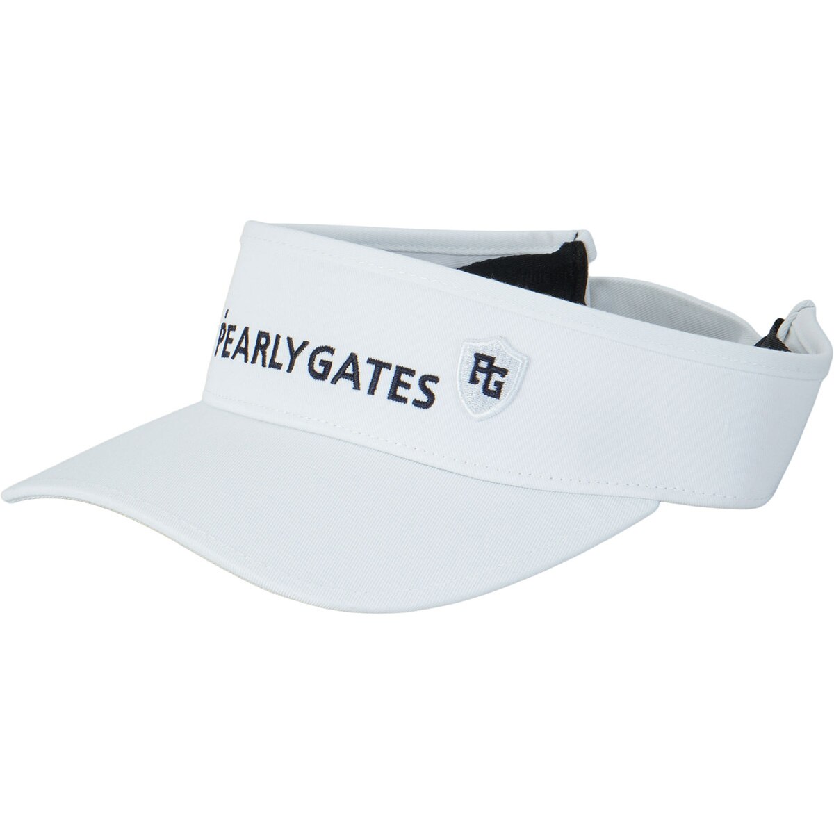 ロゴ刺繍リサイクルツイルサンバイザー(【男性】バイザー)|PEARLY