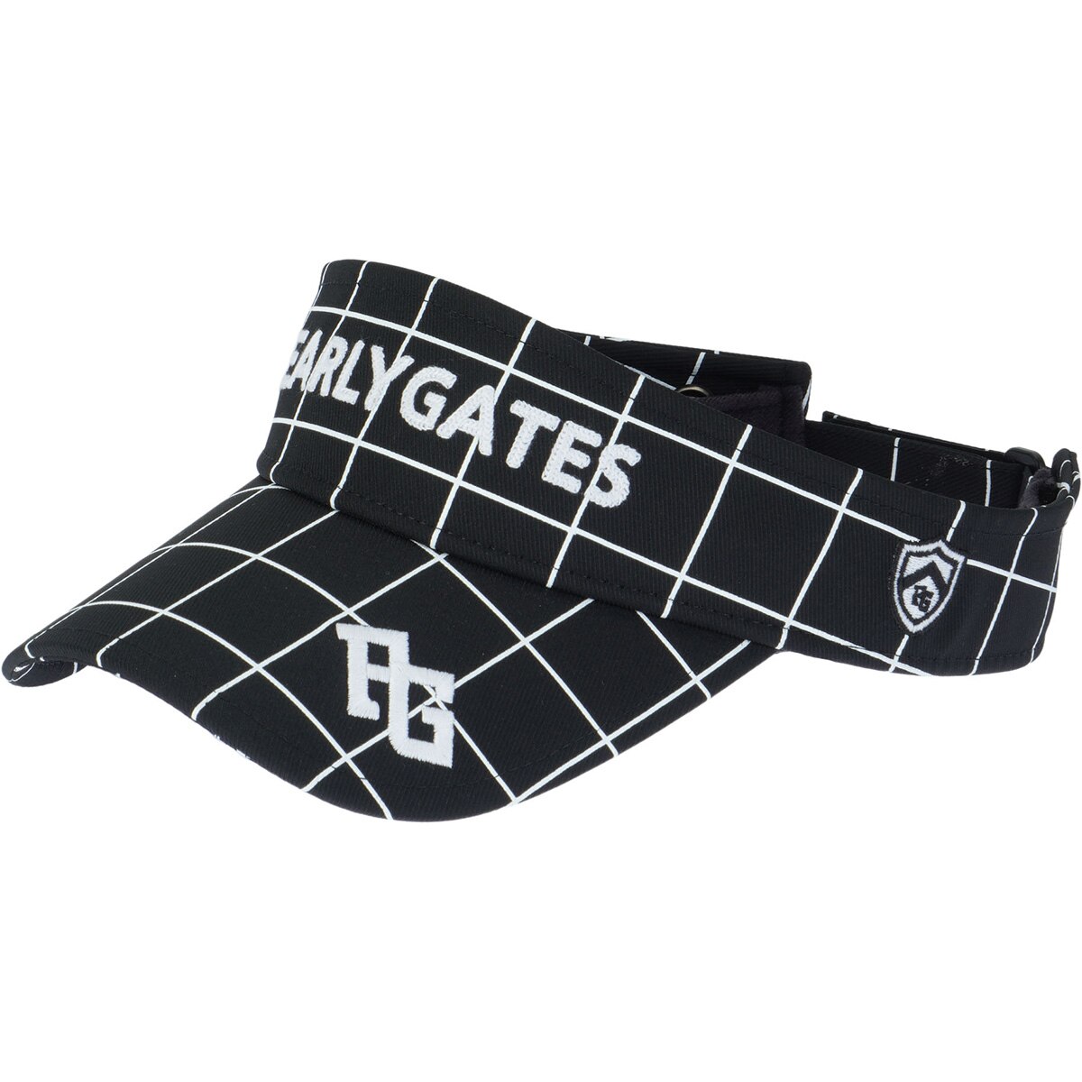 ウインドペン柄サンバイザー(【男性】バイザー)|PEARLY GATES(パーリー