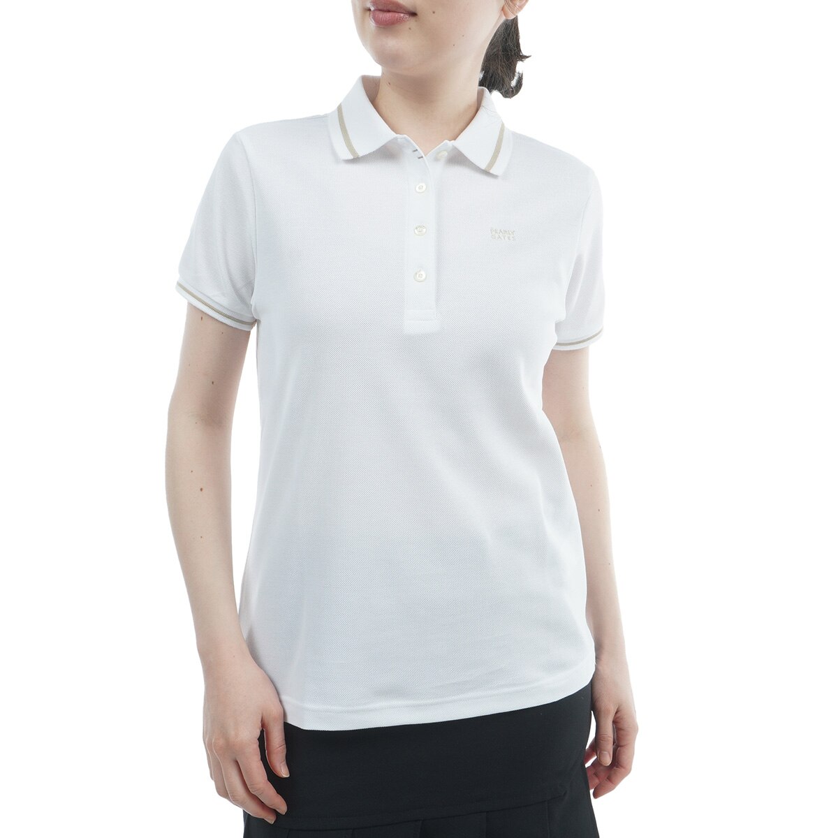 ビッグ裏鹿の子 半袖ポロシャツ レディス(半袖シャツ・ポロシャツ