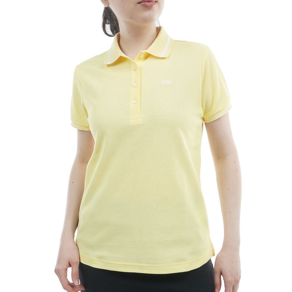 ビッグ裏鹿の子 半袖ポロシャツ レディス(半袖シャツ・ポロシャツ