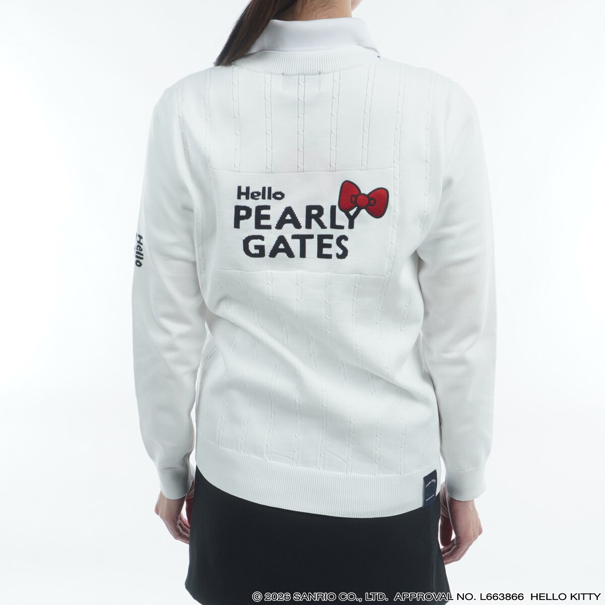HELLO KITTY プルオーバークルーネックセーター レディス(中間着