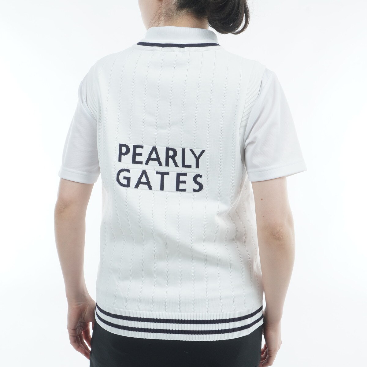 エンブレム ニットベスト レディス(ベスト)|PEARLY GATES(パーリー