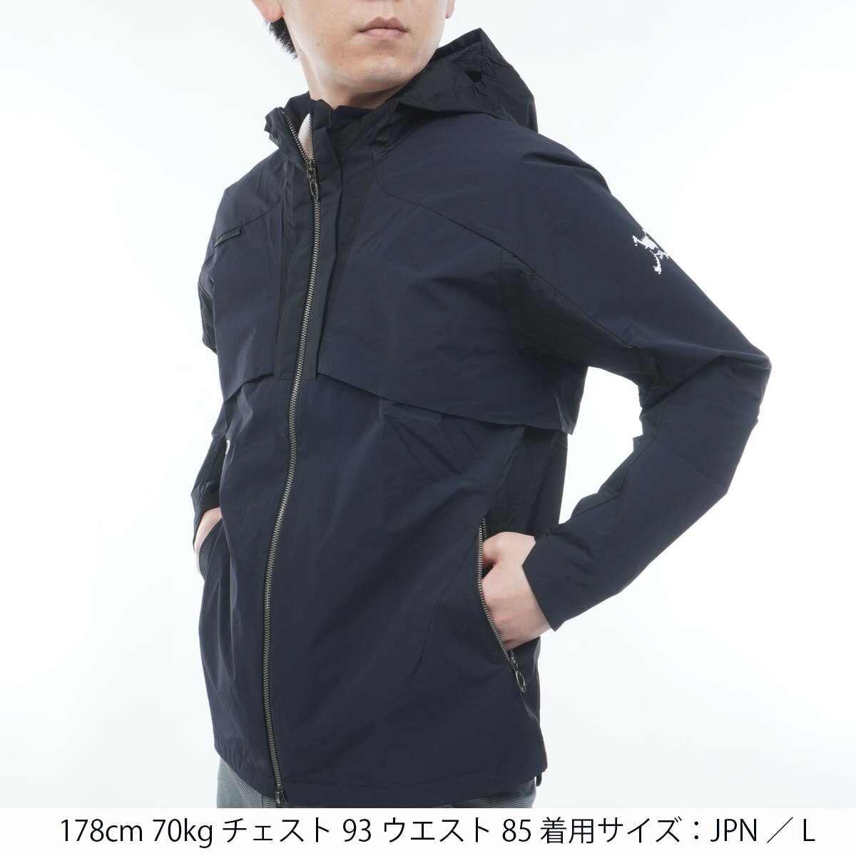 スカル ストレッチ 2WAY LIGHT DRY DETACHABLE ジャケット(アウター