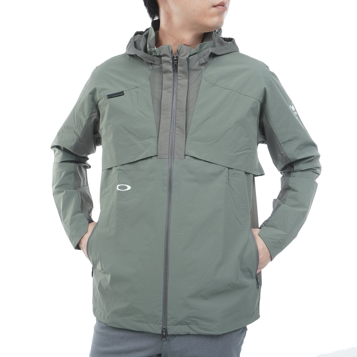 スカル ストレッチ 2WAY LIGHT DRY DETACHABLE ジャケット(アウター