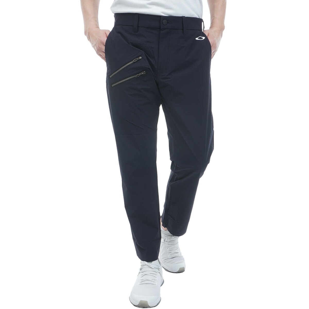 スカル ストレッチ LIGHT DRY ジップ テーパードパンツ(ロングパンツ