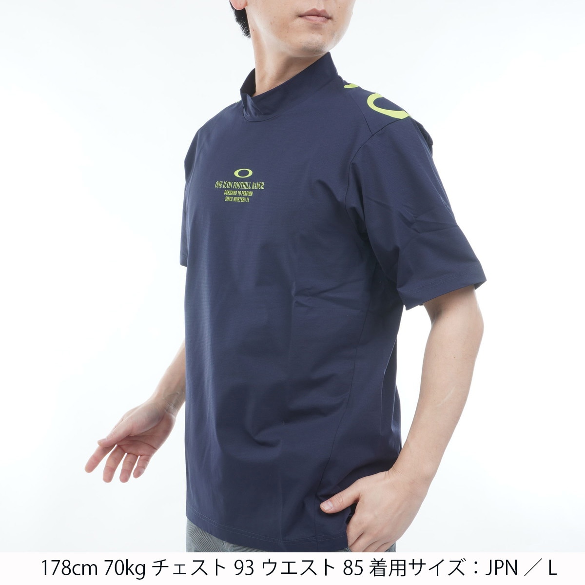 O-SYNC PACK ストレッチ SCAPULA モックネック半袖シャツ(半袖シャツ