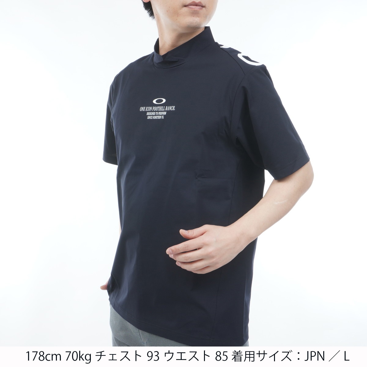O-SYNC PACK ストレッチ SCAPULA モックネック半袖シャツ(半袖シャツ