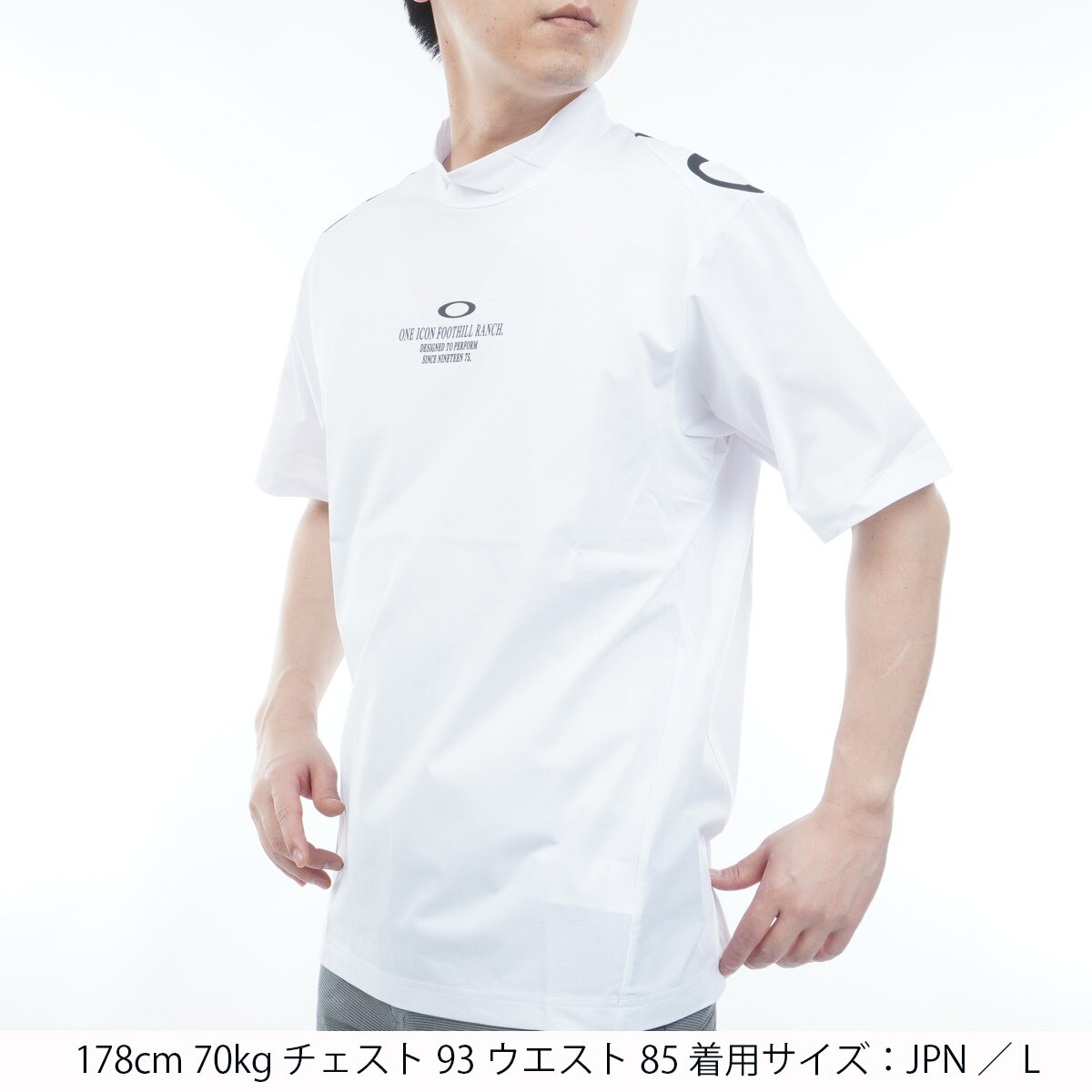 O-SYNC PACK ストレッチ SCAPULA モックネック半袖シャツ(半袖シャツ