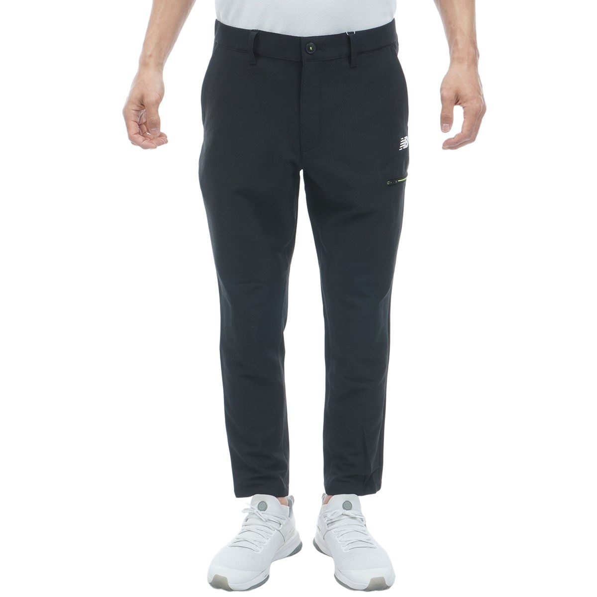 ストレッチ 染分けドビー テーパードクロップドパンツ(ロングパンツ