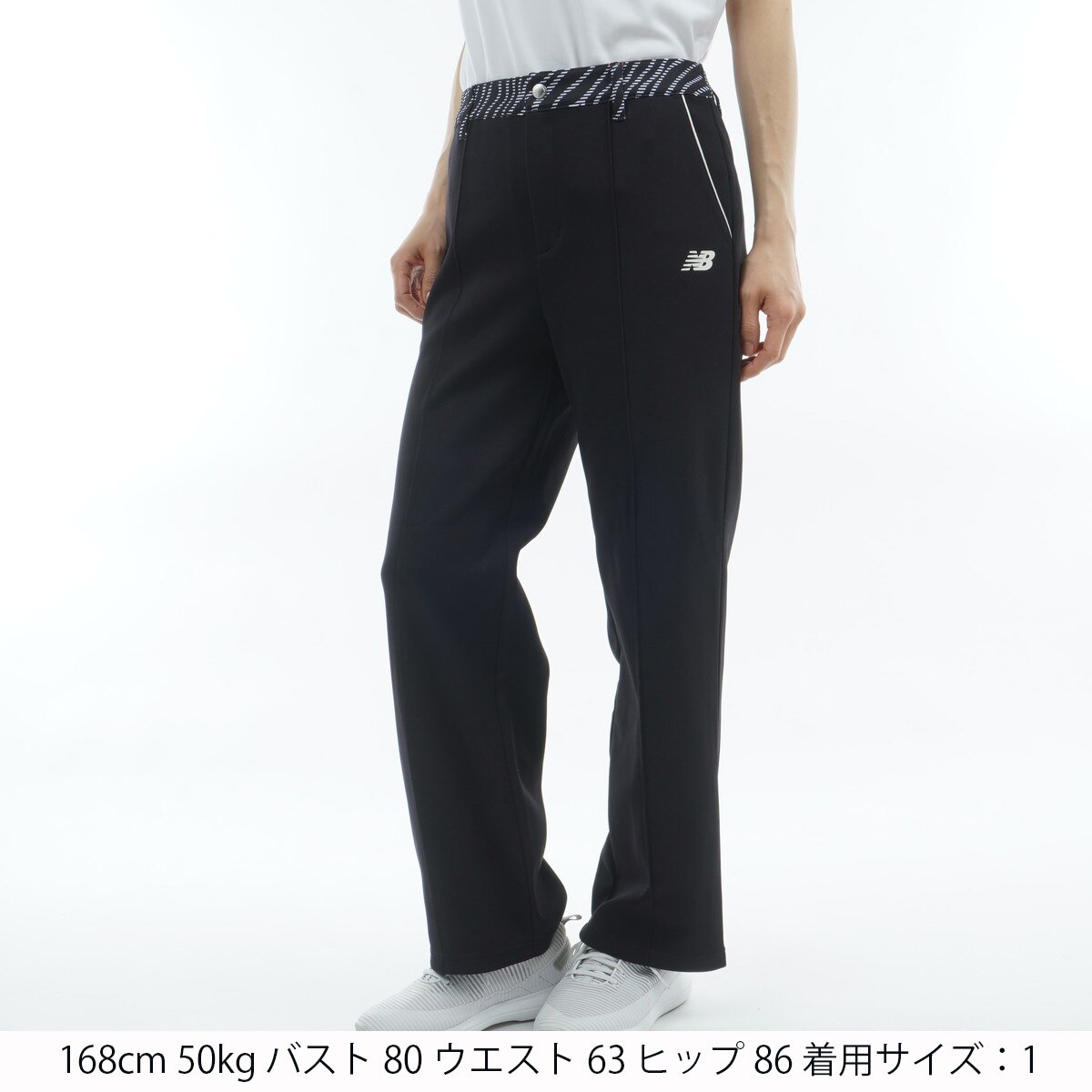ストレッチ ソフトポンチ スウェットストレートロングパンツ レディス