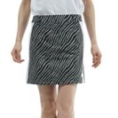 ストレッチ ソフトシェル ゼブラプリント ラップキュロットスカート