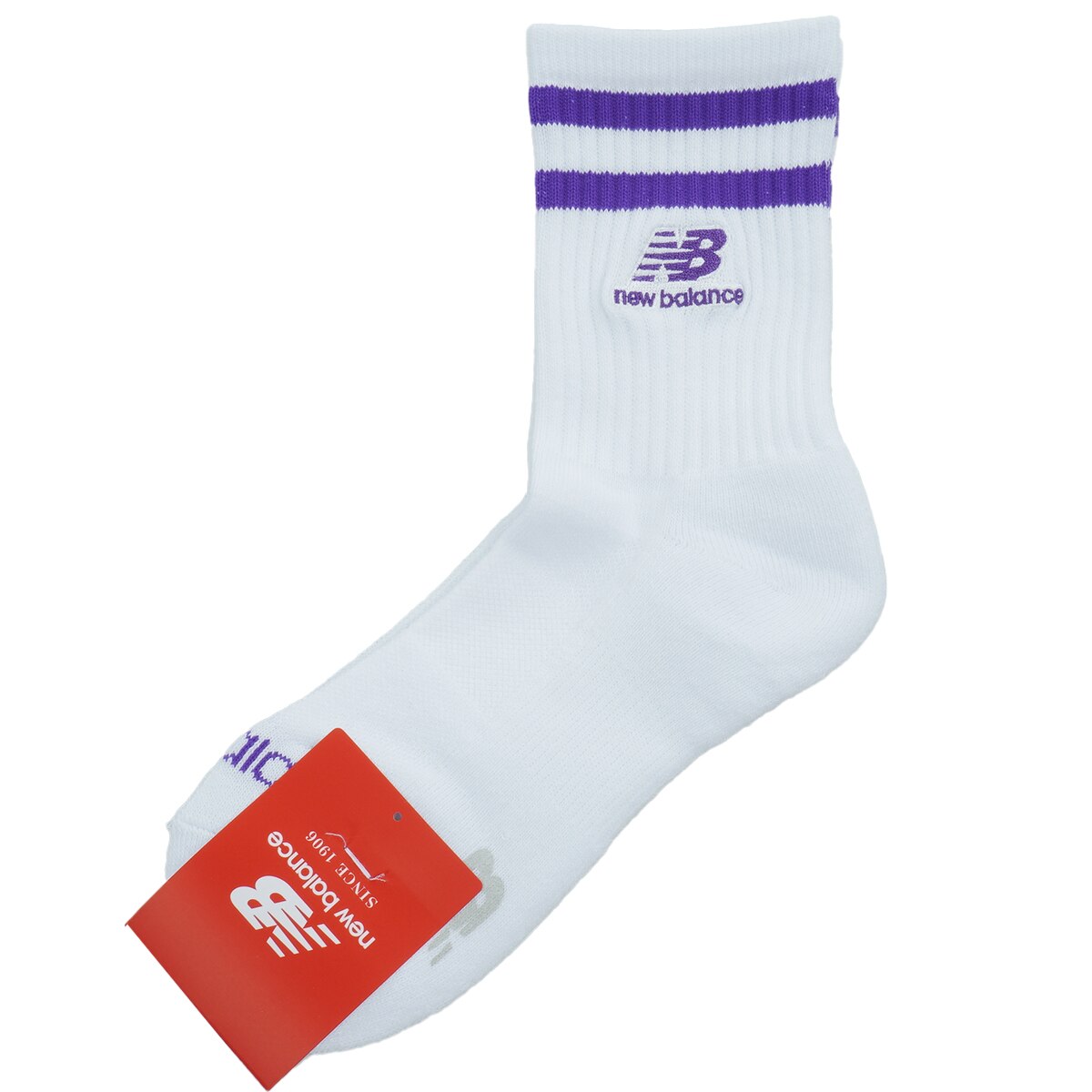 スタックドロゴ刺繍 ミドルソックス レディス(靴下)|New Balance Golf